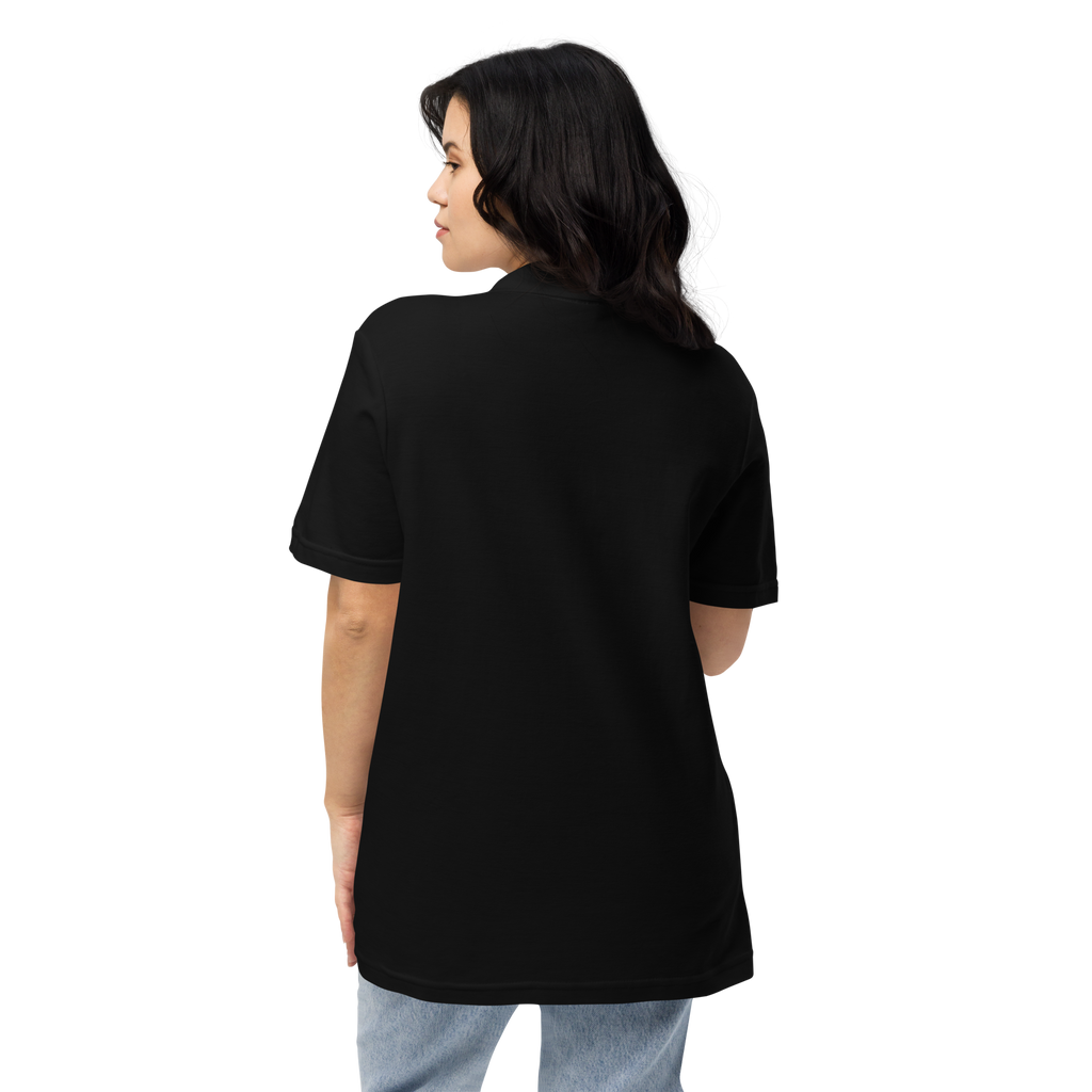 Unisex pique polo shirt
