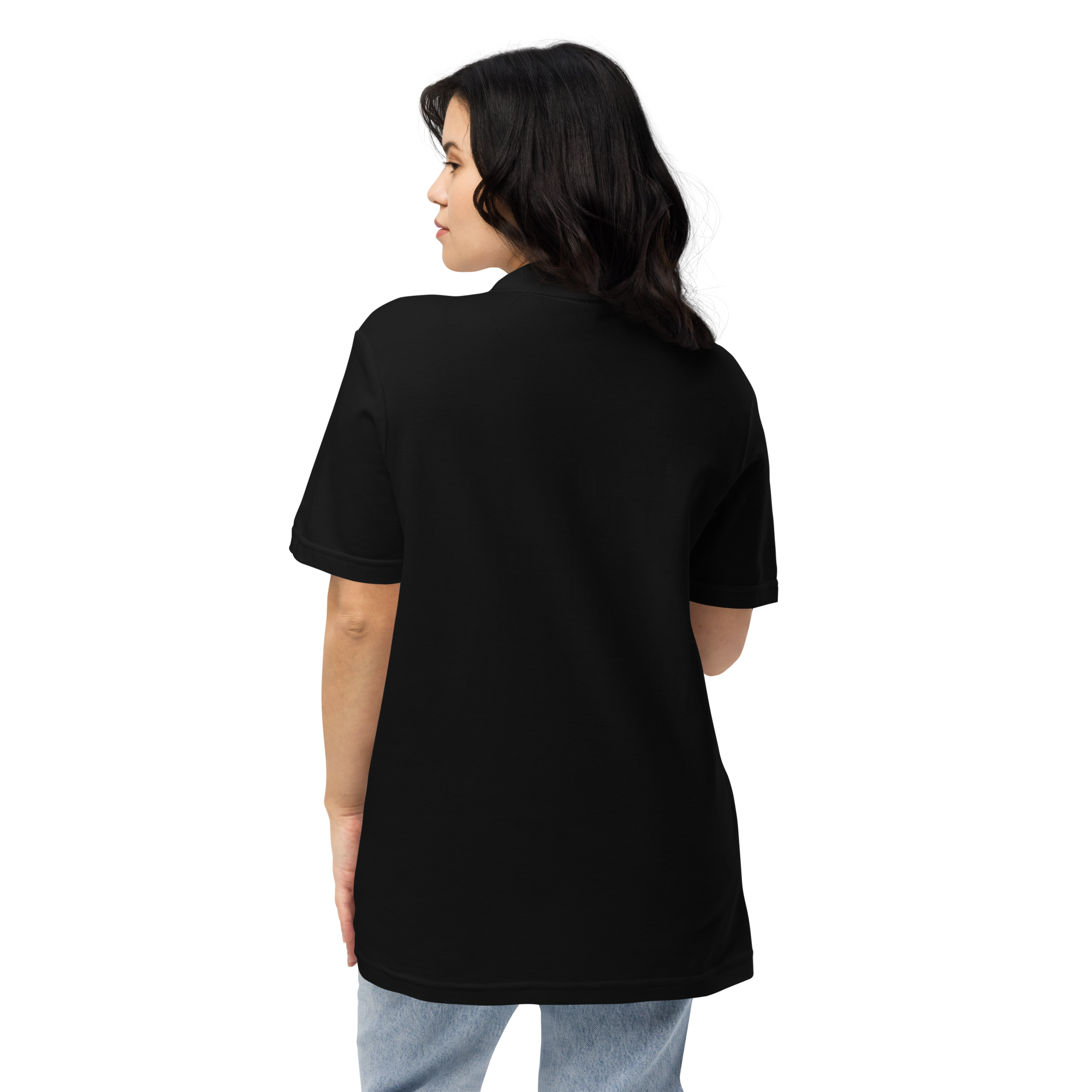 Unisex pique polo shirt